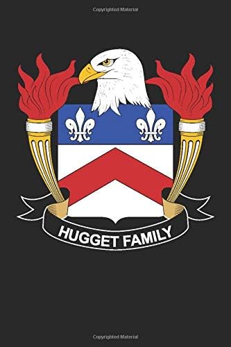 Hugget: Hugget Coat of Arms and Family Crest Notebook Journal (6 x 9 - 100 pages)