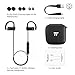 TaoTronics Bluetooth Headphones, Wireless In Ear Earbuds, Sports Earphones with 360° Adjustable Earhooks (15 Hour Playtime, aptX lossless sound and cVc 6.0 Noise Cancelling Mic，IPX5 sweat proof)