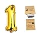 Helium Foil Digital balloons ,birthday holidays weddin party supply Golden 40