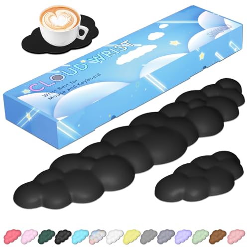 JIKIOU Leather Cloud Wrist Rest