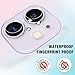 Ferilinso [4 Pack] Camera Protector for iPhone 11 Camera Protector, Bubble Free Tempered Glass Protection Film for iPhone 11 Camera Protector (Clear)