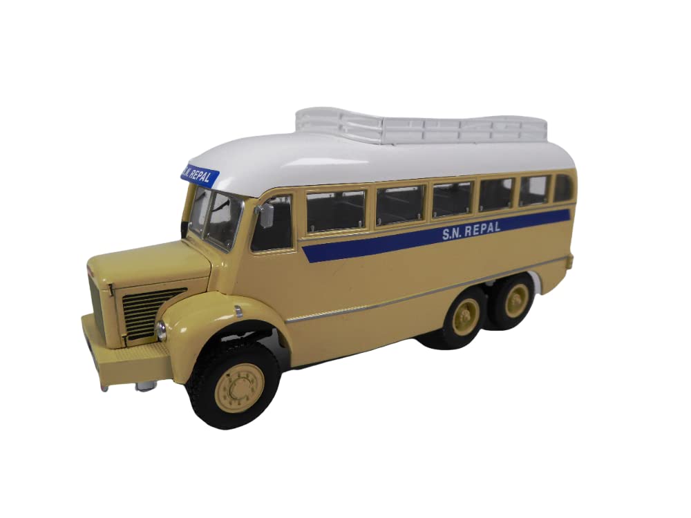 OPO 10 - Truck 1:43 compatible with Berliet GBC 8M 6x6 autobus Saharien - BER29