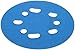 Norton 3X 5 & 8 Hole Universal Vacuum Abrasive Fiber Disc, Fiber Backing, Hook & Loop, Aluminum Oxide, 5