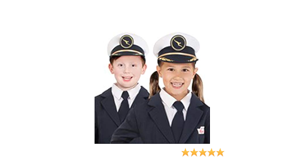 Rubie's Unisex Qantas Pilot's Hat 