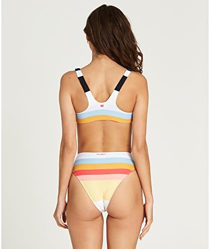 Billabong Women's Baja Break Hi Retro Bikini Bottom, Multi, L