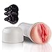 Tracy's Dog Male Masturbators Cup Adult Sex Toys- Male Masturbators Stroker 3D Realistic Vagina Masturbation Pussy Cup(White)