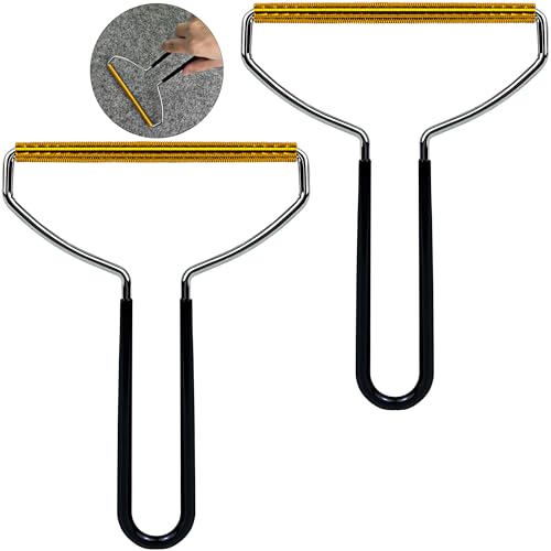 Savina Wool Pressing Mat Cleaning Tool - Lint Remover for Quilting, Carpet Rake Remove Everyday Furniture, Sofa... (Set 2)