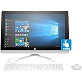 2017 HP All in One Desktop 23.8 Inch Full HD (1920x1080) Touchscreen,7th gen AMD A8-7410 processor,2.2 Ghz,8GB Ram,1TB HDD,DVD Burner,Bluetooth,WiFi/HDMI/Webcam,Win 10, Includes Keyboard and Mouse
