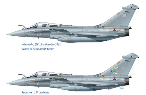 Rafale M Operations Exterieures 2011 - 1:72 Scale - 1319