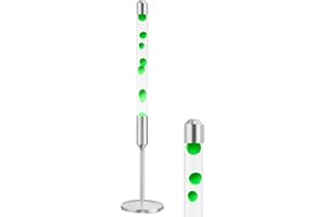 Kyzfy 47.5-Inch Liquid Motion Lamp,Magma Lamp, Mood Relaxation Light，Suitable for Home Decoration,Office Decoration, Cafes,Bars,Etc (47.5IN (Silver))