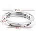 Pixco Lens Mount Adapter, M39 (39MM x1 Thread, Leica Screw Mount) Lens to Leica M Adapter with 28mm/90mm Frame Line M9 M8 M7 M6 M5 M4 M3 MP