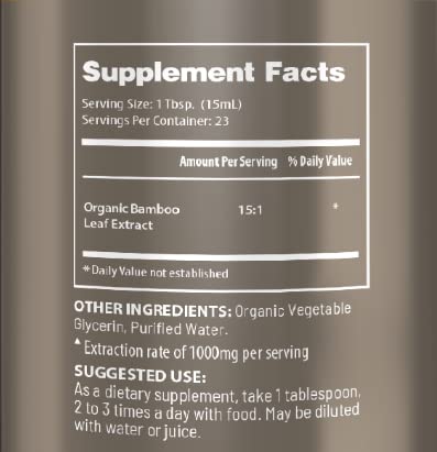 Hair Growth Plus 12oz - Bamboo Hair Product with Collagen, Keratin and Vitamins for Women and Men - Healthy Hair, Skin and Nails - 1 Bottle