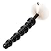 Utimi Silicone Male Pleasurable Anal Plug Beads Sex Toy in Black