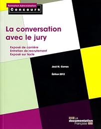 La  conversation avec le jury