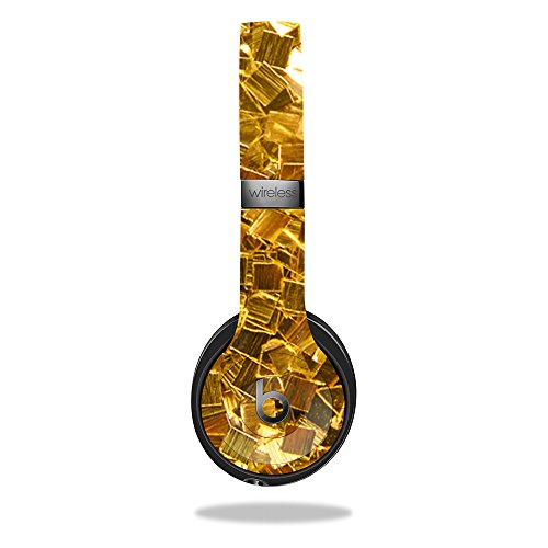 MightySkins Skin for Beats by Dr. Dre Solo 3 Wireless - Gold Chips | Protective, Durable, and Unique Vinyl Decal wrap Cover | Easy to Apply, Remove, and Change Styles | Made in The USA
