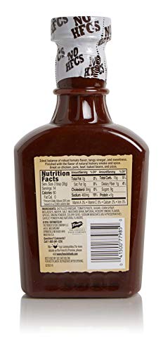 Cattlemen's Kansas City Classic BBQ Sauce, No High-Fructose Corn Syrup, Real Ingredients, 18oz (Pack of 6)