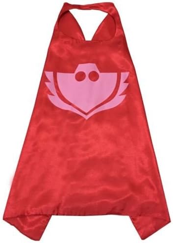 Fun Collection New Superhero PJ Masks Cape Mask Set Owlette Catboy Cosplay Kids Costume Party