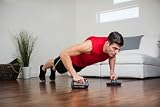 Perfect Fitness SKLZ Push Up Stands Ergonomic Rotating Handles Pack of 2 view 5