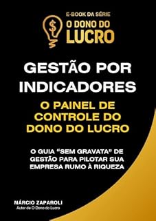 Livro Gestão por Indicadores: O Painel de Controle do Dono do Lucro (Coleção O Dono do Lucro — Gestão Financeira "Sem Gravata" Para Construir um Negócio Lucrativo e Sustentável.)