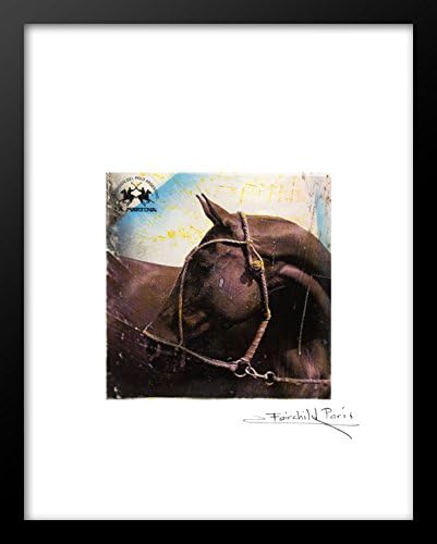 Fairchild Paris Hermes Vintage Ad Framed Art Print, 16" L x 20" H