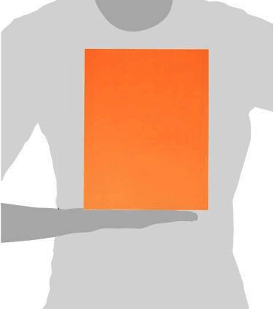 Exact Color Copy Paper, 8-1/2 x 11 Inches, 20 lbs, Bright Orange, Pack of 500 - 87300: Industrial & Scientific