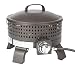 Fire Sense 62133 Sporty Campfire Portable Gas Fire Pit, Mocha