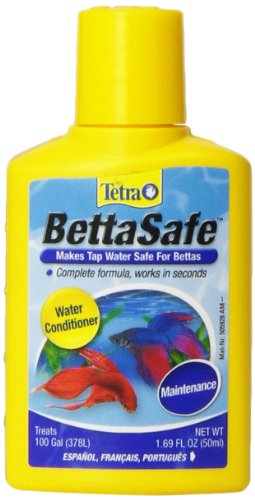 Tetra 16837 BettaSafe Water Conditioner, 1.69-Ounce, 50-Ml