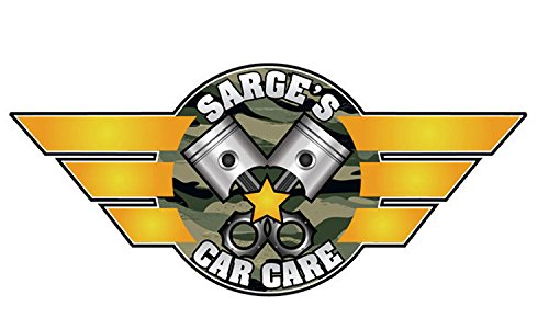 Sarge’s Car Care .50 CAL CAR WASH MITT - XL-Size (11"x7") - Premium Chenille Microfiber for Scratch & Swirl-Free Results & Maximum Absorption of Soapy Water - Great for RV & Motorcycles