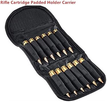LSB-Hunting, Arma de Mano Plegable Cartucho de Soporte 12 Rifle Conchas Titular de la Bala