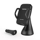 Wireless Charger, YOUSTOO 3 Coils Qi Wireless Charging Car Mount 7.5W Compatible iPhone Xs MAX/XR/XS/X/8/8 Plus,10W Compatible Galaxy Note 9/S9/S9 Plus/Note 8/S8,5W Compatible All Qi-Enabled Phones