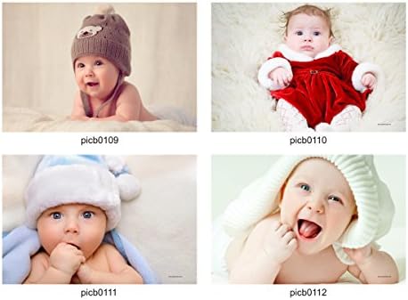 Posterindya Cute Baby Poster a Set of 4 pcs bpset006