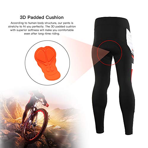 image for Lixada Men's Cycling Jersey Suit Winter Thermal Fleece Long Sleeve Mou