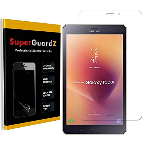 [3-Pack] Samsung Galaxy Tab A 8.0 (2017) Screen Protector - SuperGuardZ, Anti-Glare, Matte, Anti-Fingerprint, Anti-Scratch, Anti-Bubble [Lifetime Replacement] + 2 Stylus Pen