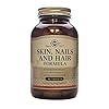 Solgar Skin Hair and Nails - 60 pack - Helps Build Collagen - With Zinc, Copper and Vitamin C - Vegan and Gluten Free