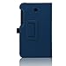 ACdream Case Fits ASUS MeMO Pad 7 LTE [with Auto Wake Sleep Feature] - Premium PU Leather Smart Cover Case, Dark Blue