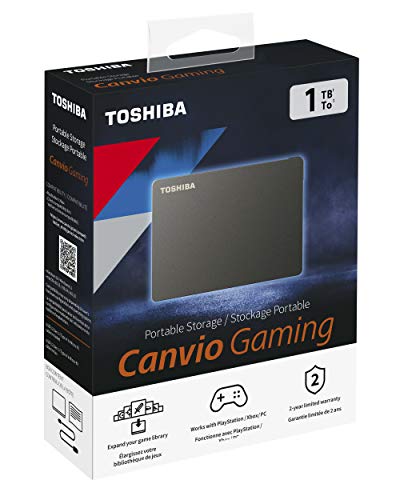 Toshiba 1TB Canvio Gaming - Portable External Hard Drive compatible with most PlayStation, Xbox and PC consoles, USB 3.2… - Image 7