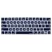 MOSISO Keyboard Cover Compatible with MacBook Pro with Touch Bar 13 and 15 inch 2019 2018 2017 2016 (Model: A2159, A1989, A1990, A1706, A1707), Silicone Skin Protector, Dark Navy