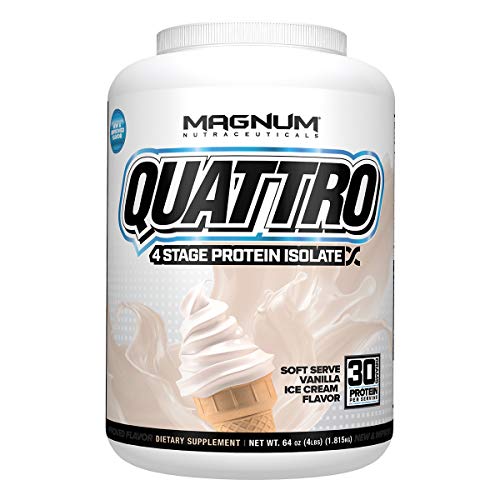 Magnum Nutraceuticals Quattro Soft Serve Vanilla Ice Cream LactoseFree