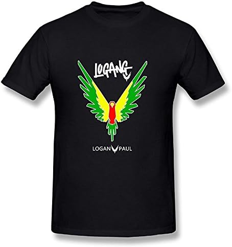 Logang Logan Paul Maverick Men Shirt Black (L, Black)