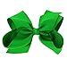 QingHan 4.5 inch Hair Bows For Girls Clips Grosgrain Ribbon Boutique bow Babies Teens Kids Toddlers Pack Of 20