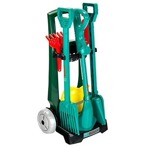Theo Klein 2751 Bosch Garden 7-Piece Garden Trolley I Set with Garden Tools for Children I Toys for Children Aged 3 and…