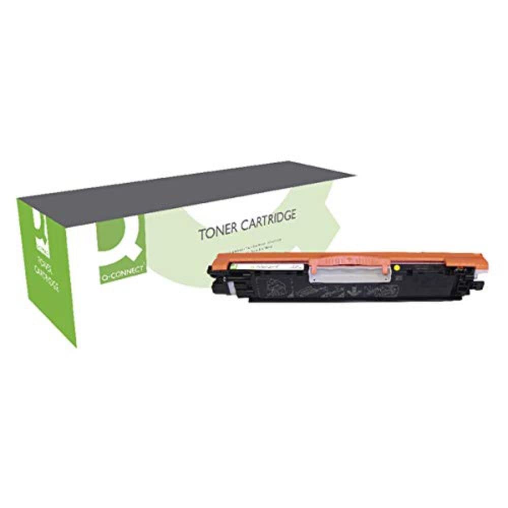 Q-Connect Compatible Solution HP 126A Laserjet Toner Cartridge Yellow CE312A-COMP