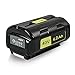Amityke 40V 4.0Ah Lithium-Ion Battery Compatible with Ryobi 40 Volt Battery OP4015 OP4026 OP40201 OP40261 OP4030 OP40301 OP4040 OP40401 OP4050 OP40501 OP40601