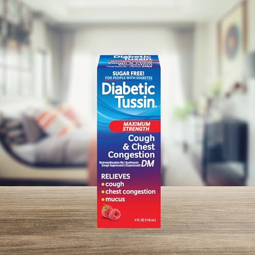 Diabetic Tussin DM Maximum Strength Cough And Chest Congestion Relief