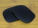ACOMPATIBLE Replacement Black Polarized Lenses for Oakley Holbrook Sunglasses OO9102