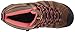 KEEN Women's Voyageur Mid Height Breathable Hiking Boots, Cascade Brown/Fusion Coral, 8.5