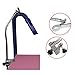 SudaTek Heavy Duty Dog Pet Grooming Table Hair Dryer Stand Hose Tube Holder Hands-Free Stainless Steel Groomers Adjustable Third Arm with Clamp