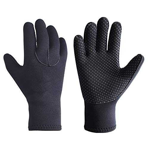 Zqasales Neoprene Men Women Warm Scuba Diving Gloves Windsurfing Surfing Spearfishing Snorkeling Boating Fishermen Gloves Cold-Proof