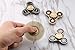 TOOBOM Metal Fidget Spinner Last 3 Minutes,Quality Bearing Quiet Fidget Toy Stress Reducer Hand Spinner Tri Spinner for Kids Children Adult (Glossy)