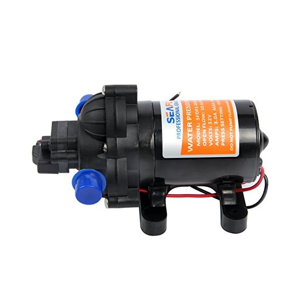 Seaflo-12v-28-GPM-45-PSI-Water-Pressure-Pump-Boat-Marine-Plumbing
